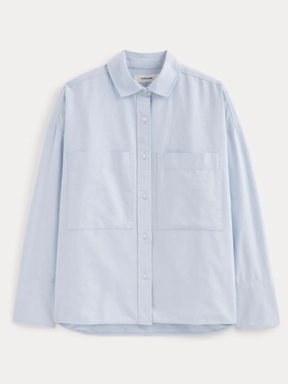 The Boxy Oxford Light Blue